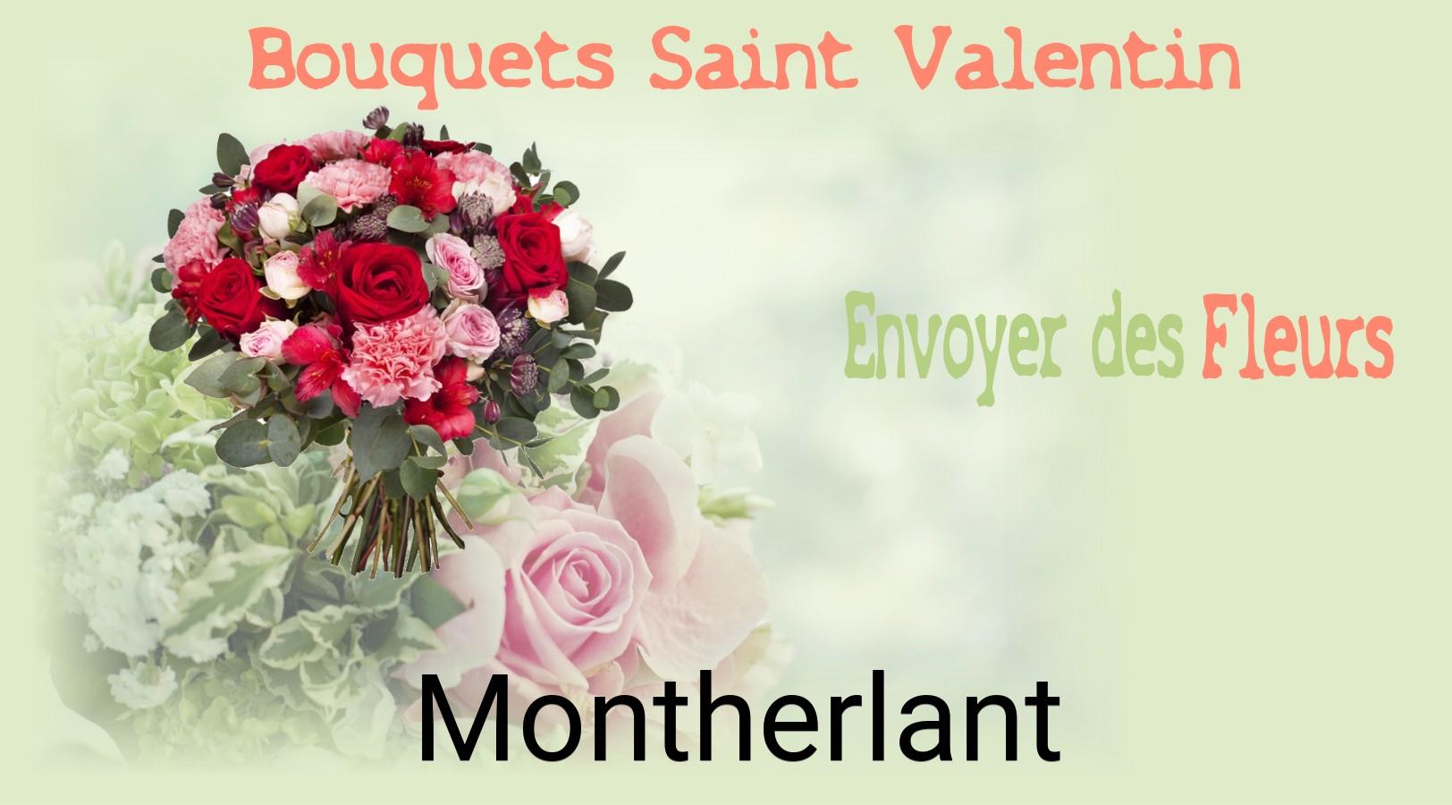 Roses de Saint-Valentin livrées à Montherlant